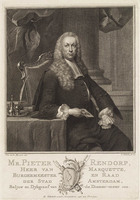 TvB G 1588
<br/>
Portret Pieter Rendorp
<br/>
<em>Houbraken, Jacob (1698-1780)</em>